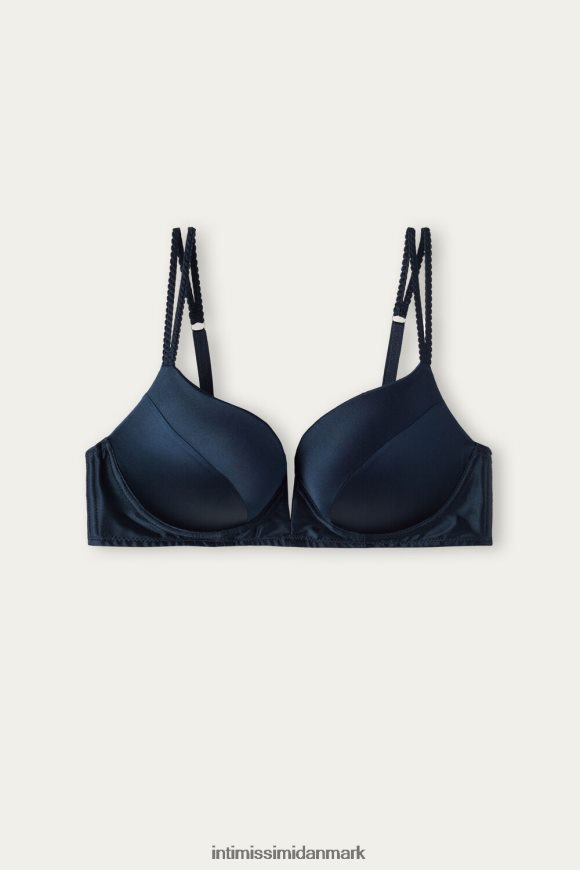 Intimissimi mia silke super push-up bh Kvinder 1467-intens blå undertøj 8DZ4XJ659