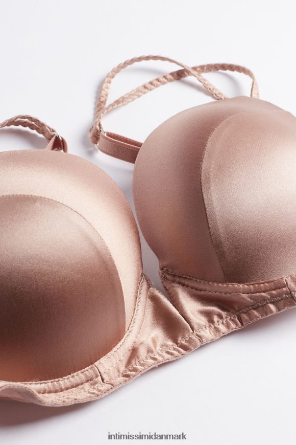 Intimissimi mia silke super push-up bh Kvinder 163i-satin pink undertøj 8DZ4XJ791