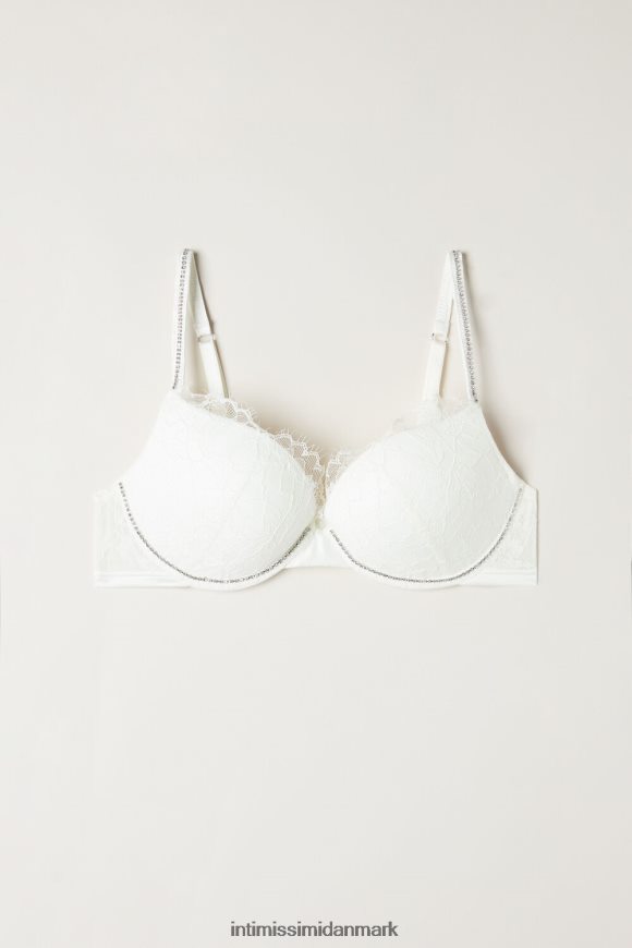 Intimissimi shine high like stars elettra super push-up bh Kvinder 2127-pulver hvid undertøj 8DZ4XJ630