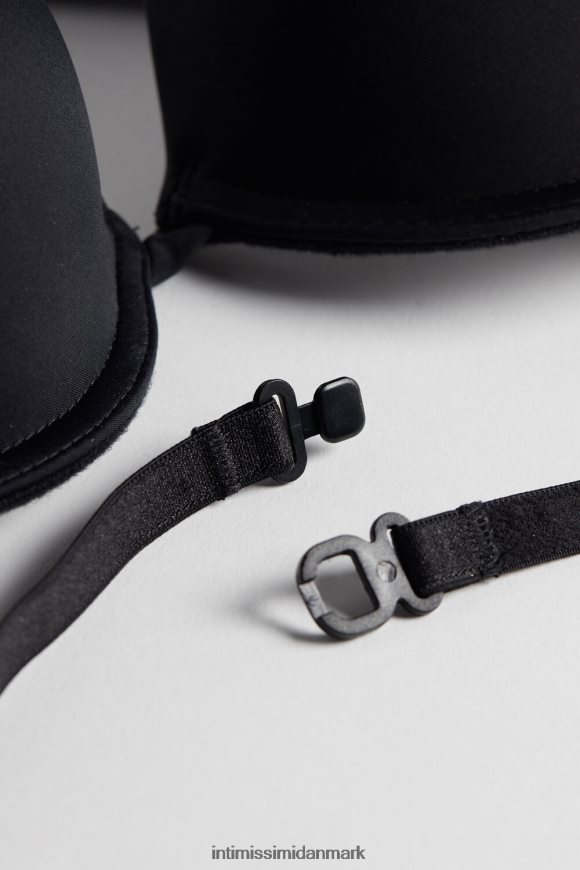 Intimissimi silvia multifunktion push-up bh i mikrofiber Kvinder 019-sort undertøj 8DZ4XJ830