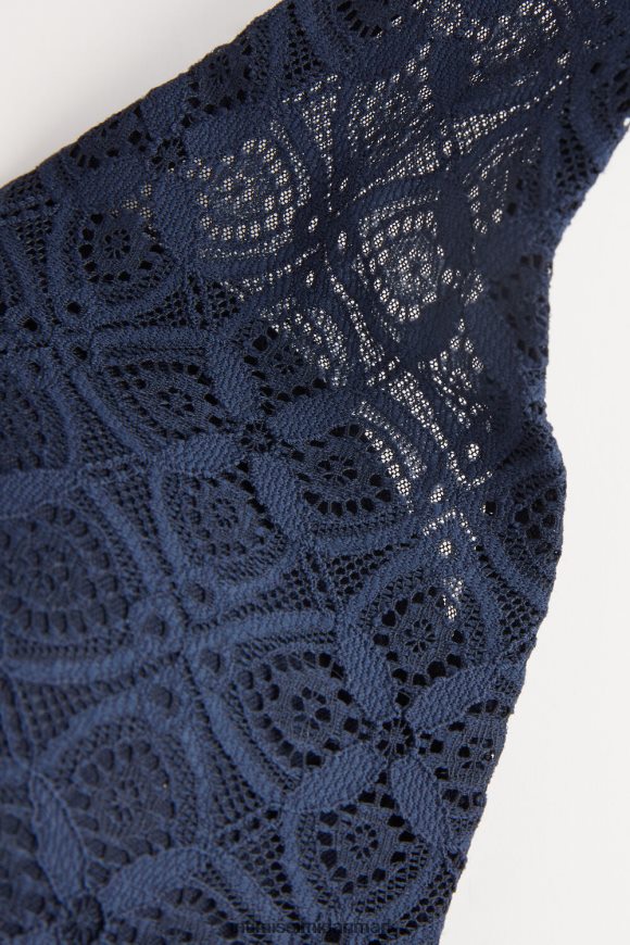 Intimissimi silvia push-up bh med blonder Kvinder 1467-intens blå undertøj 8DZ4XJ612