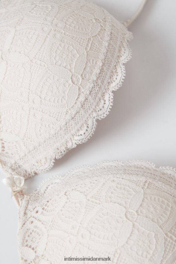 Intimissimi silvia push-up bh med blonder Kvinder 2280-lyserød silke undertøj 8DZ4XJ615