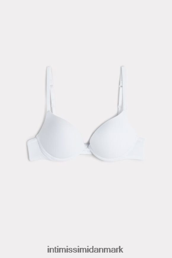 Intimissimi simona mikrofiber super push-up bh Kvinder 001-hvid undertøj 8DZ4XJ818