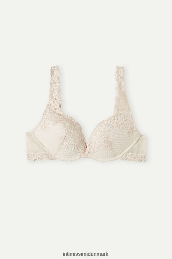 Intimissimi smukke blomster gioia super push-up bh Kvinder 2280-lyserød silke undertøj 8DZ4XJ637