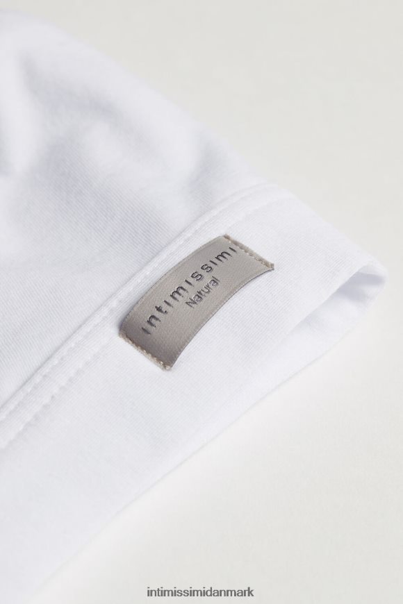 Intimissimi emma trekant-bh i naturlig bomuld Kvinder 001-hvid undertøj 8DZ4XJ756