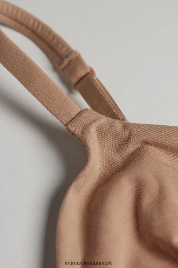 Intimissimi emma trekant-bh i naturlig bomuld Kvinder 044-blød beige undertøj 8DZ4XJ753