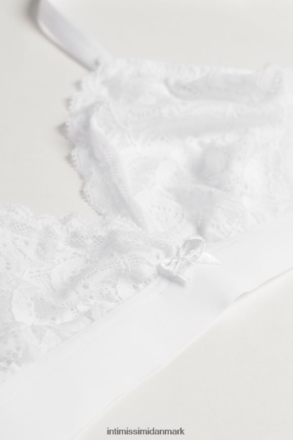 Intimissimi emma trekant-bh med blonder Kvinder 001-hvid undertøj 8DZ4XJ675