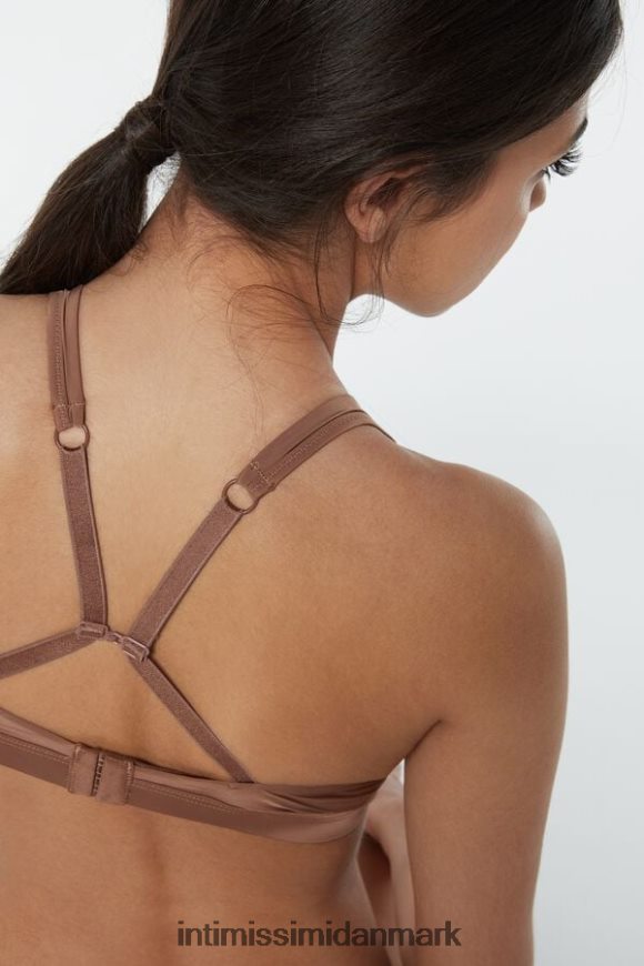 Intimissimi lara ultralet mikrofiber trekant bh Kvinder 502i-mørk beige undertøj 8DZ4XJ771