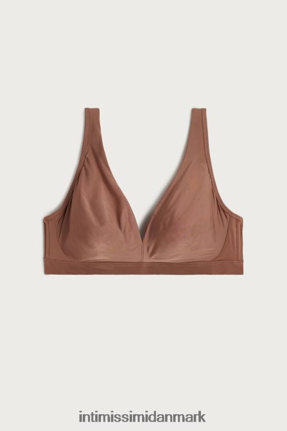 Intimissimi lara ultralet mikrofiber trekant bh Kvinder 502i-mørk beige undertøj 8DZ4XJ771