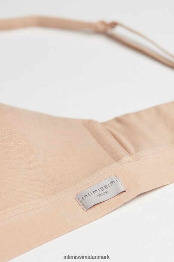 Intimissimi tiziana trekant-bh i naturlig bomuld Kvinder 044-blød beige undertøj 8DZ4XJ738