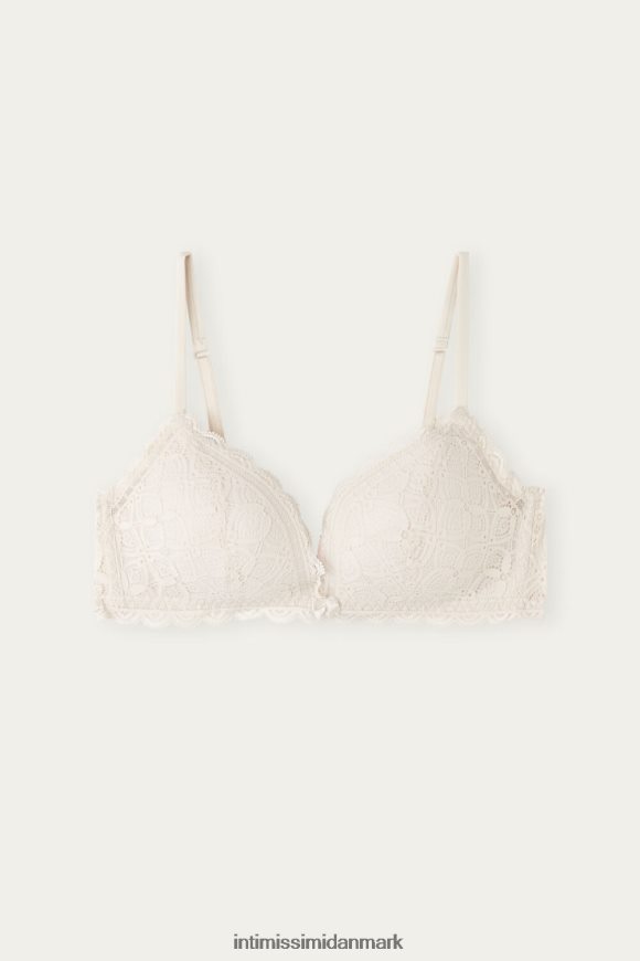 Intimissimi tiziana trekant-bh med blonder Kvinder 2280-lyserød silke undertøj 8DZ4XJ709