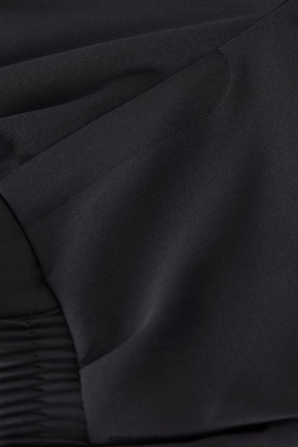 Intimissimi bukser med lige ben og lommer Kvinder 019-sort beklædning 8DZ4XJ1355