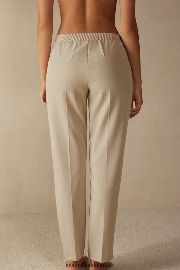 Intimissimi bukser med lige ben og lommer Kvinder 2768-mandel beklædning 8DZ4XJ1361