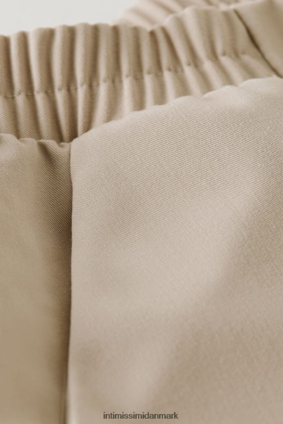 Intimissimi bukser med lige ben og lommer Kvinder 2768-mandel beklædning 8DZ4XJ1361