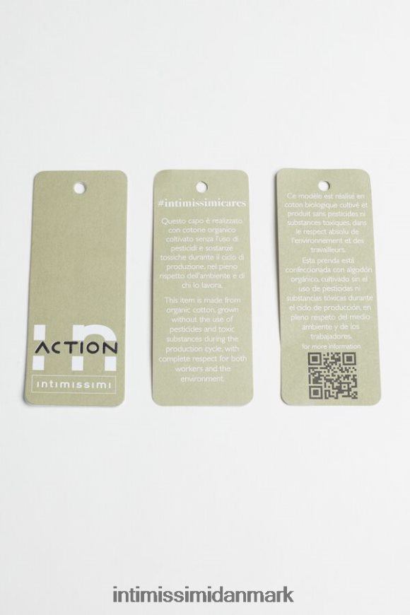 Intimissimi in action stretch leggings i økologisk bomuld Kvinder 731i-sort/mellemgrå melange beklædning 8DZ4XJ1398