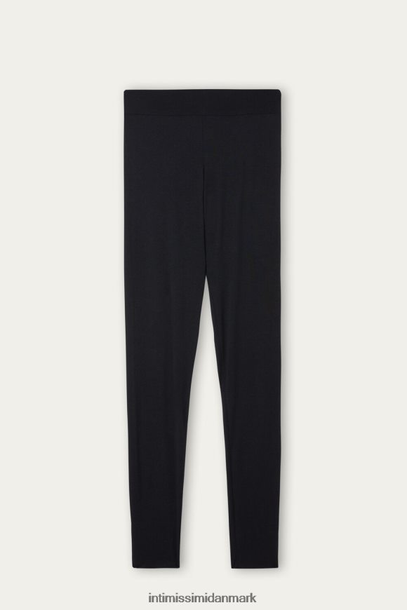 Intimissimi ultralette modal og cashmere leggings Kvinder 019-sort beklædning 8DZ4XJ1386