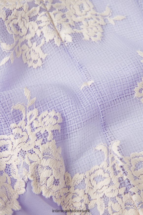 Intimissimi smukke blomster blonder og tyl body Kvinder 214j-sød lavendel/elfenben beklædning 8DZ4XJ1216