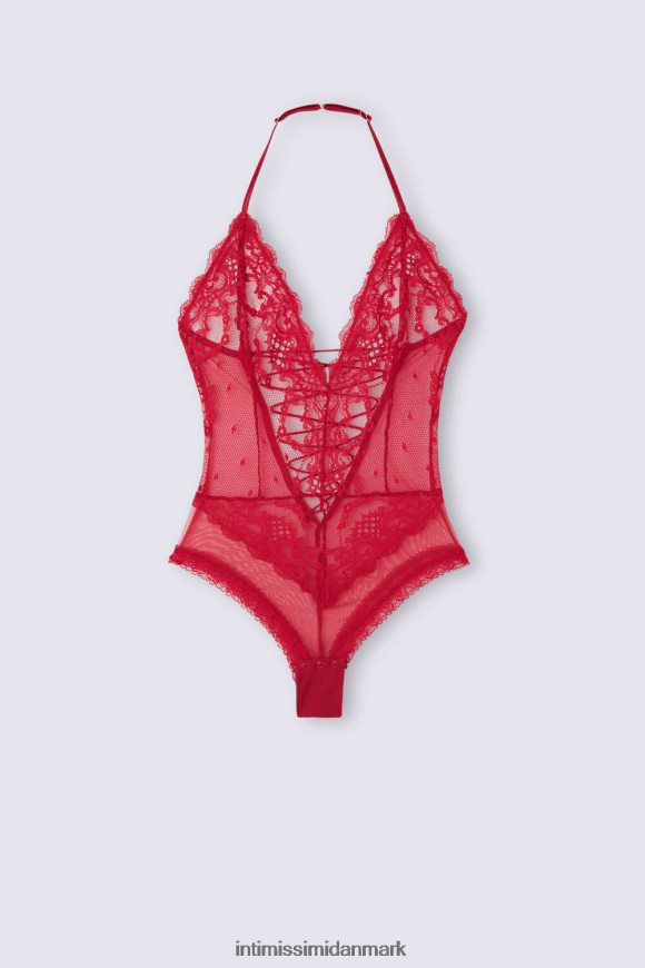 Intimissimi syndige fantasier blonder og tyl krop Kvinder 9888-forseglende voksrød beklædning 8DZ4XJ1206