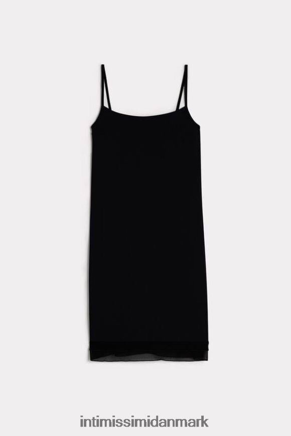 Intimissimi georgette-flæse mikrofiber slip Kvinder 019-sort beklædning 8DZ4XJ1257