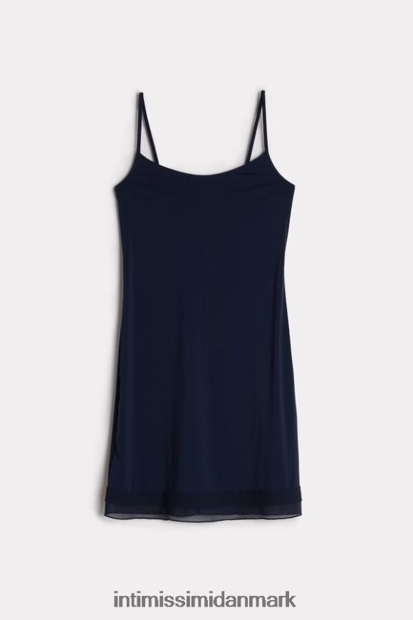 Intimissimi georgette-flæse mikrofiber slip Kvinder 1467-intens blå beklædning 8DZ4XJ1249