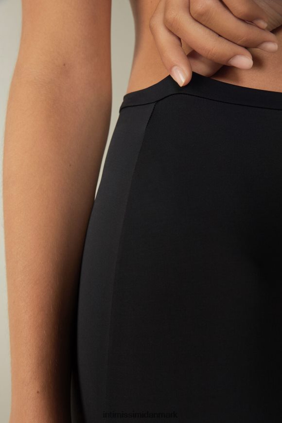 Intimissimi nederdel i mikrofiber Kvinder 019-sort beklædning 8DZ4XJ1255