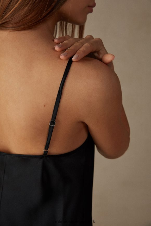 Intimissimi silke slip Kvinder 019-sort beklædning 8DZ4XJ1252