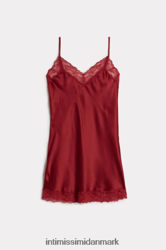Intimissimi silke slip med blonde indsats detalje Kvinder 1473-rød beklædning 8DZ4XJ1246