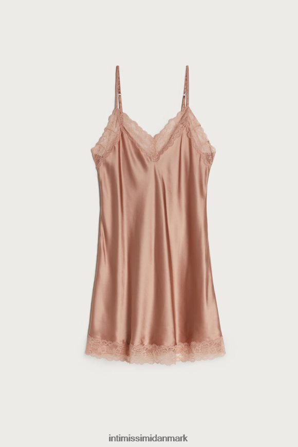Intimissimi silke slip med blonde indsats detalje Kvinder 163i-satin pink beklædning 8DZ4XJ1245