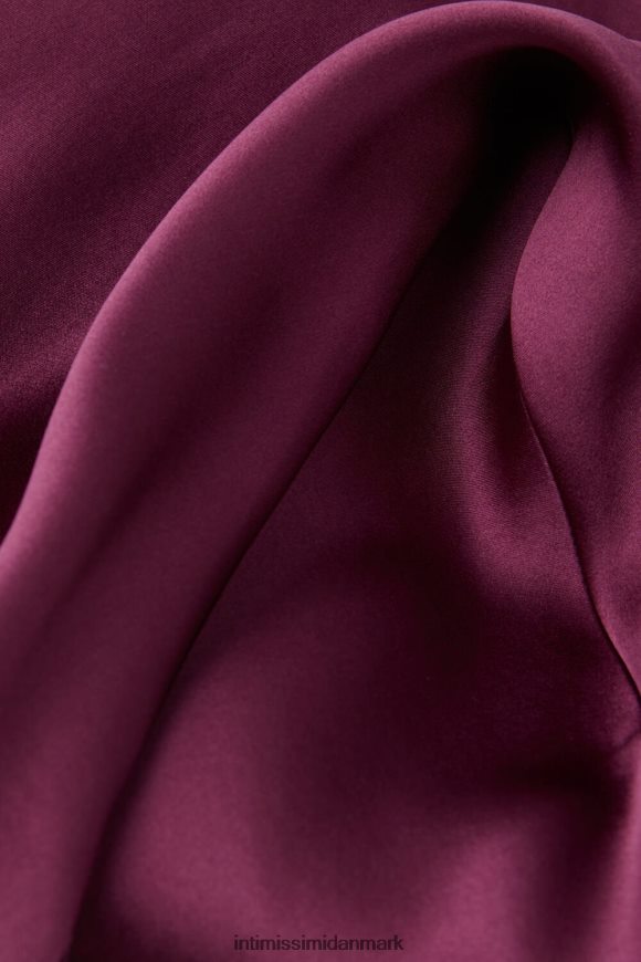 Intimissimi silke slip med blonde indsats detalje Kvinder 345j-lilla vin beklædning 8DZ4XJ1201
