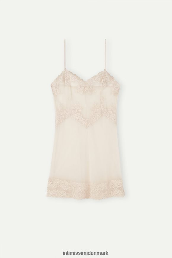 Intimissimi smukke blomster babydoll Kvinder 2280-lyserød silke beklædning 8DZ4XJ1225