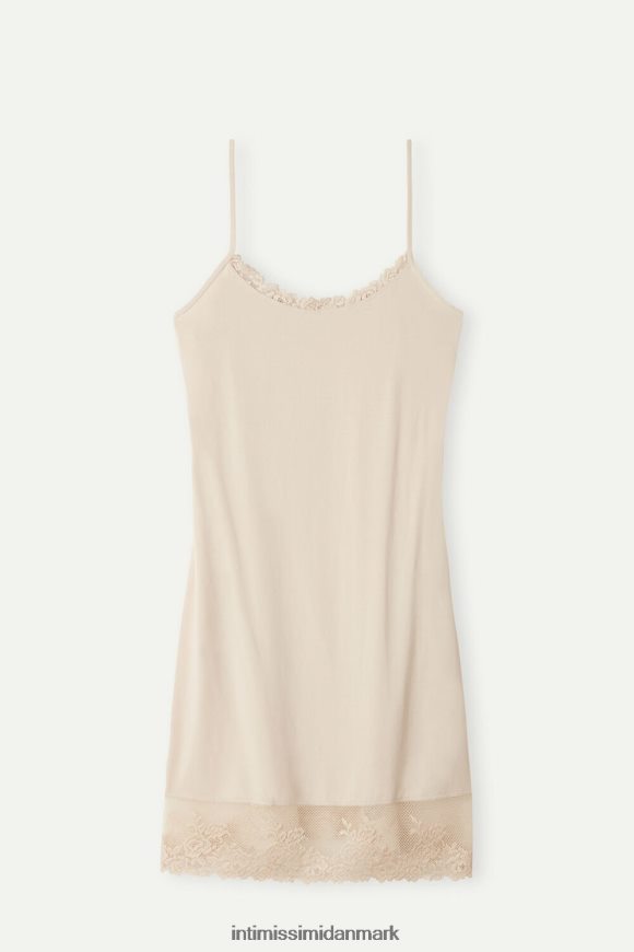 Intimissimi smukke blomster modal slip Kvinder 2280-lyserød silke beklædning 8DZ4XJ1226