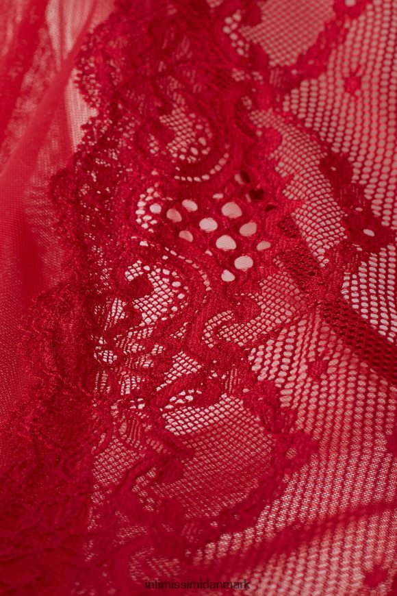 Intimissimi syndige fantasier blonder og tyl babydoll Kvinder 9888-forseglende voksrød beklædning 8DZ4XJ1212