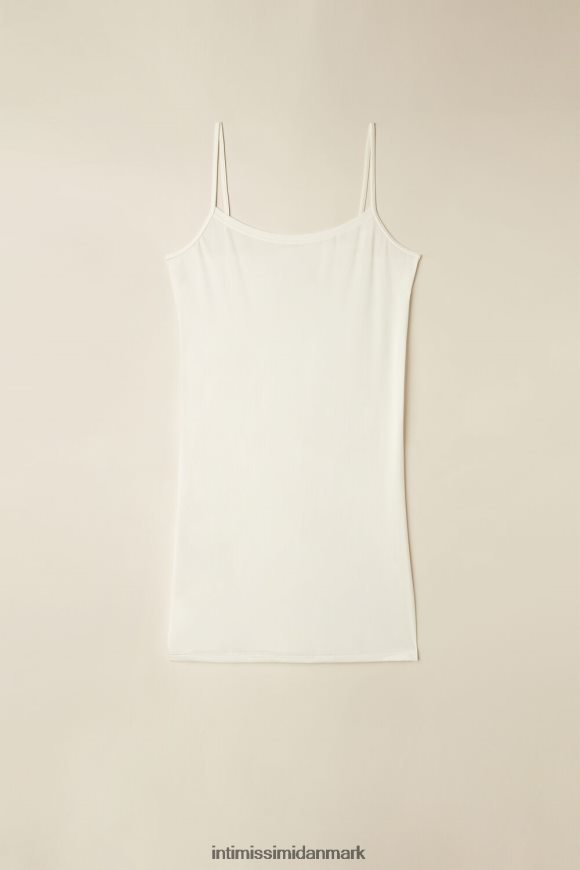 Intimissimi ultralet mikrofiber slip Kvinder 2127-pulver hvid beklædning 8DZ4XJ1209