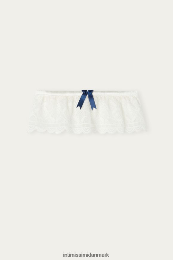 Intimissimi kniplinger strømpebånd Kvinder 2127-pulver hvid beklædning 8DZ4XJ1040