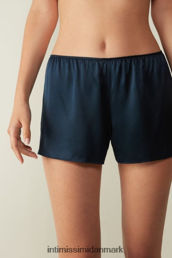 Intimissimi glatte silke-satin shorts Kvinder 1467-intens blå beklædning 8DZ4XJ1642