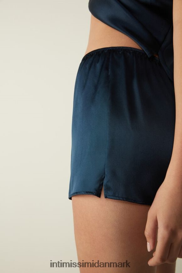 Intimissimi glatte silke-satin shorts Kvinder 1467-intens blå beklædning 8DZ4XJ1642