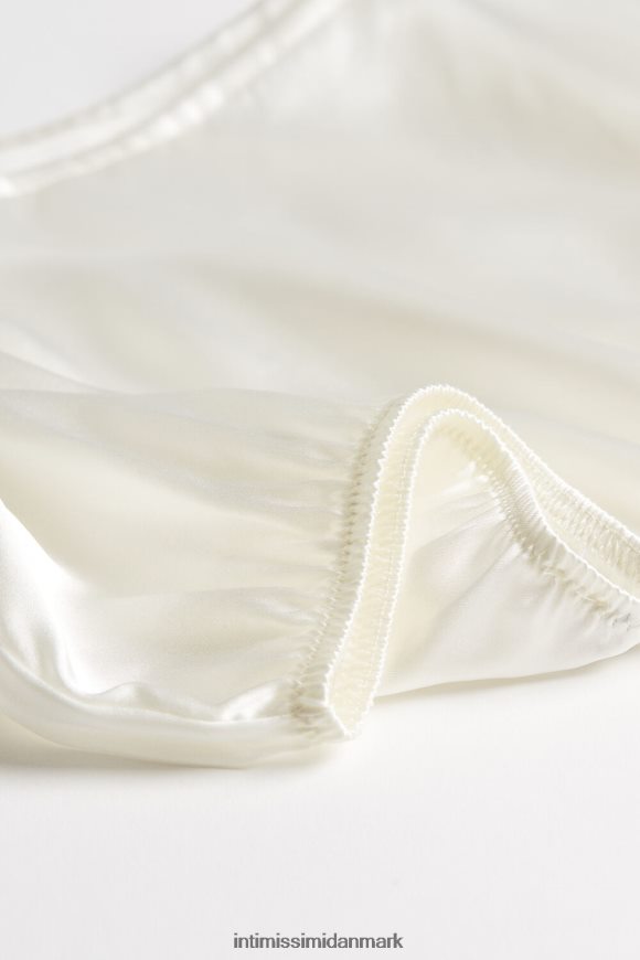 Intimissimi glatte silke-satin shorts Kvinder 2127-pulver hvid beklædning 8DZ4XJ1674