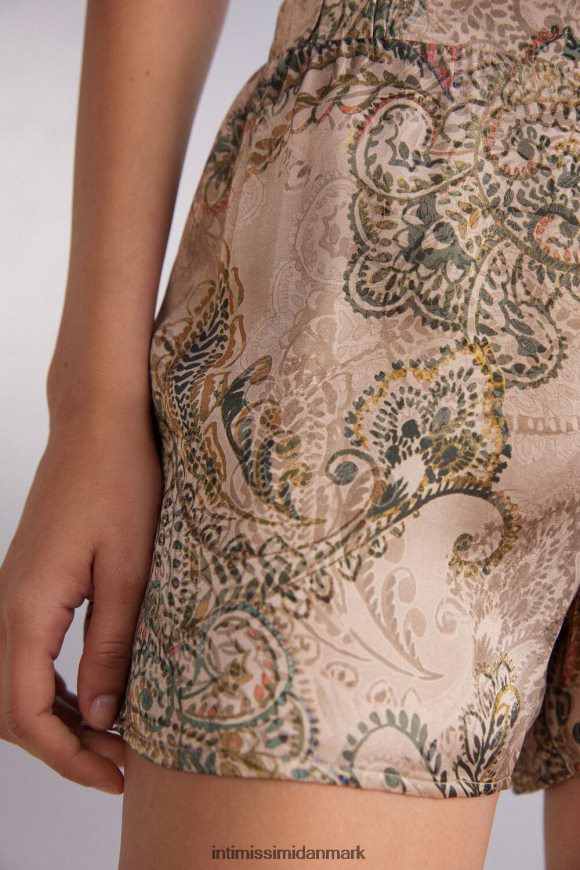Intimissimi gyldne gudinde viskose satinshorts Kvinder 342j-st.gyldne gudinde beklædning 8DZ4XJ1491