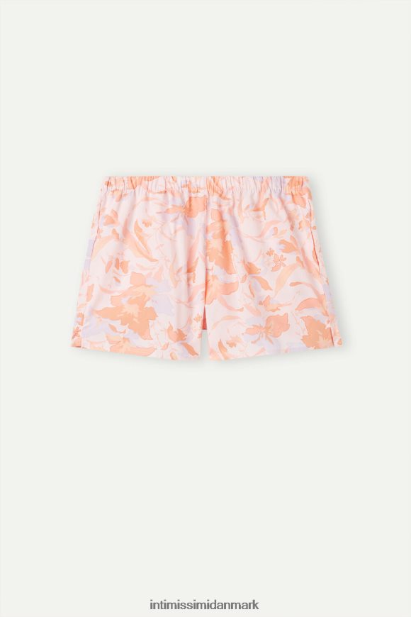 Intimissimi iris og abrikos bomuldshorts Kvinder 244j-iris print beklædning 8DZ4XJ1520