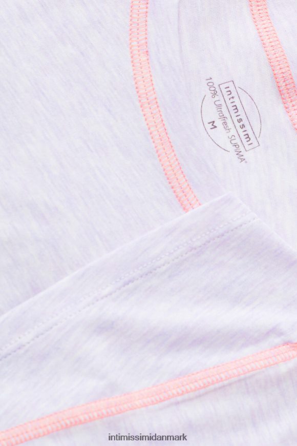 Intimissimi iris og abrikos kortærmet ultrafrisk supima bomuldstop Kvinder 3059-bianco beklædning 8DZ4XJ1517