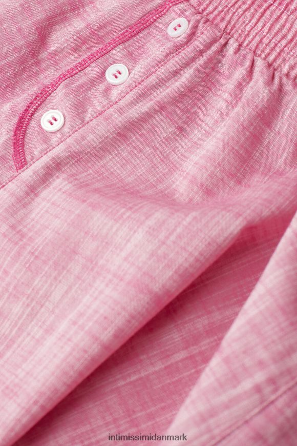 Intimissimi jordbær milkshake almindeligvævede shorts i bomuld Kvinder 248j-pink valentine chambray beklædning 8DZ4XJ1538