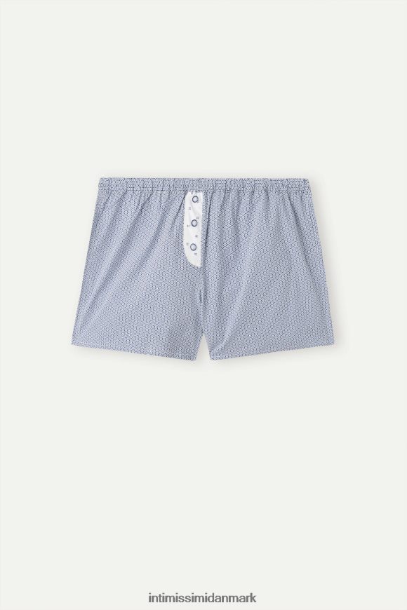 Intimissimi santorini view bomuldshorts Kvinder 246j-santorini tryk blå beklædning 8DZ4XJ1508