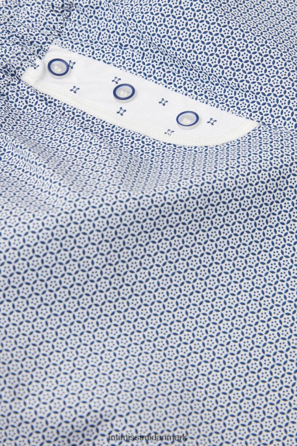 Intimissimi santorini view bomuldshorts Kvinder 246j-santorini tryk blå beklædning 8DZ4XJ1508