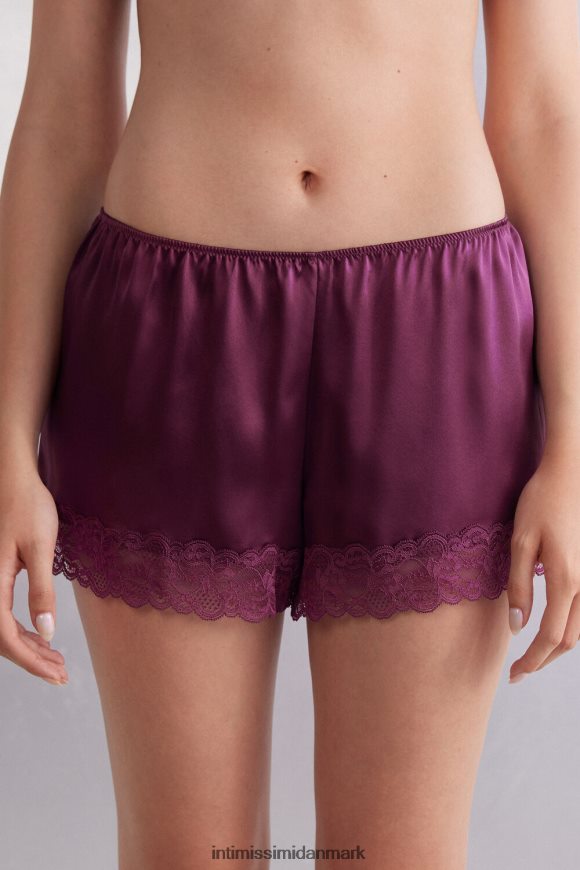 Intimissimi silkeshorts Kvinder 345j-lilla vin beklædning 8DZ4XJ1497