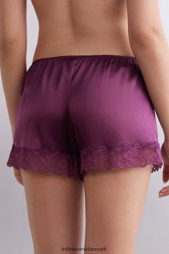 Intimissimi silkeshorts Kvinder 345j-lilla vin beklædning 8DZ4XJ1497