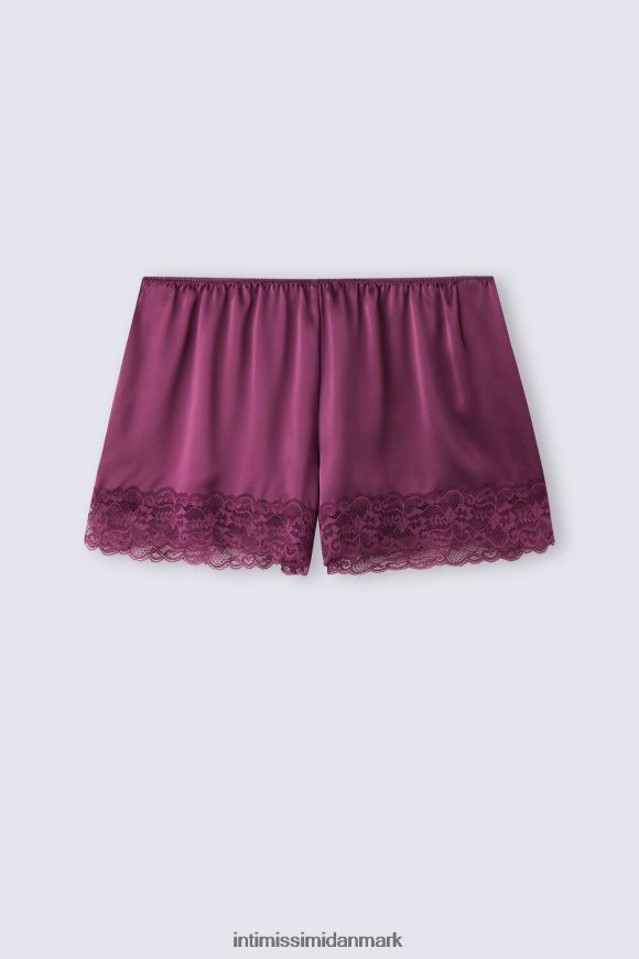 Intimissimi silkeshorts Kvinder 345j-lilla vin beklædning 8DZ4XJ1497