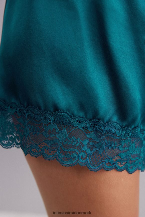 Intimissimi silkeshorts Kvinder 346j-blågrøn beklædning 8DZ4XJ1501