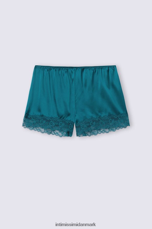 Intimissimi silkeshorts Kvinder 346j-blågrøn beklædning 8DZ4XJ1501