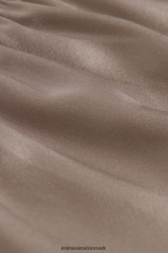 Intimissimi silkeshorts med kontrastkant Kvinder 651i-pulver beige beklædning 8DZ4XJ1639
