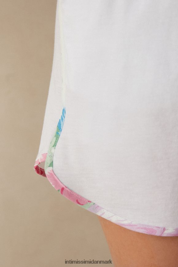 Intimissimi sommerhave ultrafriske supima bomuldshorts Kvinder 001-hvid beklædning 8DZ4XJ1633